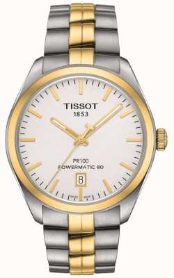 Tissot Men's PR100 Dual Tone Automatic Watch T1014072203100