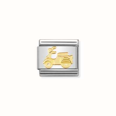 Nomination COMPOSABLE Classic TECH In Stainless Steel With 18k Gold Vespa 030108/06