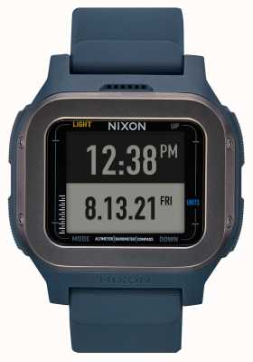 Nixon Regulus Expedition | Navy Blue Case And Strap Watch A1324-307-00