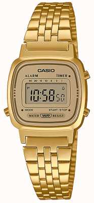 Casio Collection Ladies' Mini Vintage Gold Watch LA670WETG-9AEF