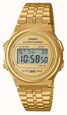 Casio Vintage Style Digital Quartz Watch A171WEG-9AEF