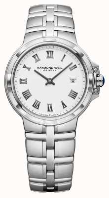 Raymond Weil Womens | Parsifal | White Dial | Stainless Steel Brancelet 5180-ST-00300