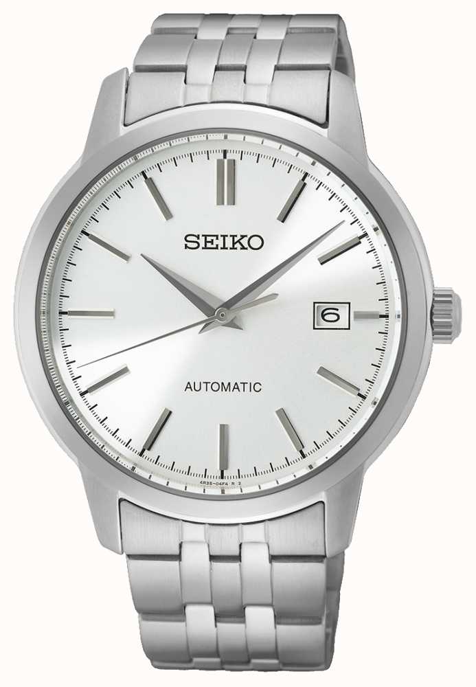 Seiko Men's 4R35 Automatic Conceptual Stainless Steel Silver Dial  (Exclusive To FCW) SRPH85K1 - First Class Watches™