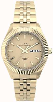 Timex Waterbury Boyfriend 36mm SST Case Gold-tone Bracelet TW2U78500