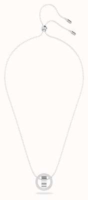 Swarovski Hollow Rhodium-Plated Pendant Necklace 5636501