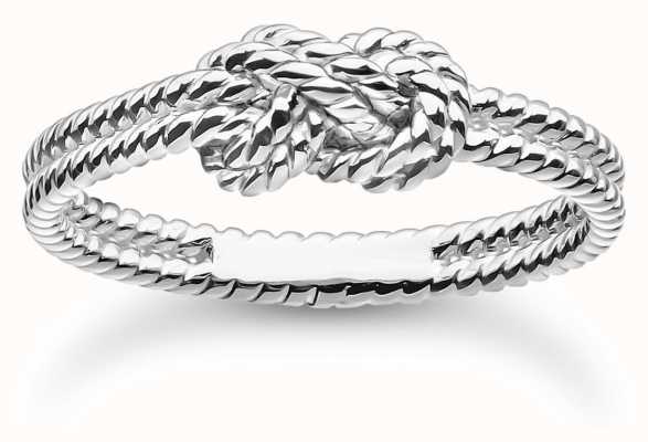 Thomas Sabo Charm Club Charming Double Cord Knot Ring TR2399-001-21-54