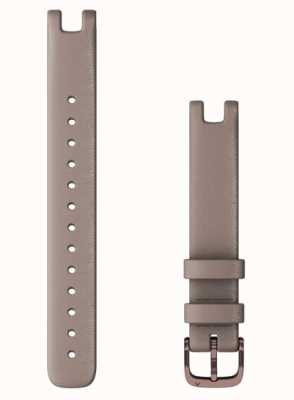 Garmin Lily Strap Only (14 Mm), Paloma Italian Leather With Dark Bronze Hardware (Large) 010-13068-A4