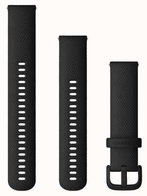 Garmin Quick Release Strap (20mm) Black Silicone / Black Hardware - Strap Only 010-13021-03