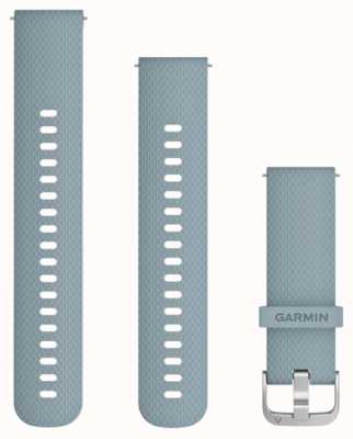 Garmin Quick Release Strap (20mm) Sea Foam Silicone / Silver Hardware - Strap Only 010-12691-06