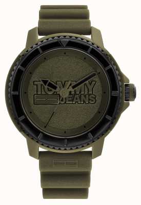 Tommy Hilfiger Tokyo Men's Brown Silicone Strap Watch 1792002