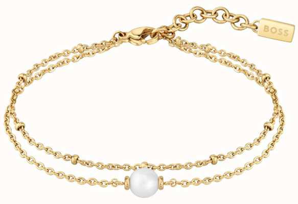 BOSS Jewellery Cora | Gold Plated Stainless Steel Bracelet 1580204