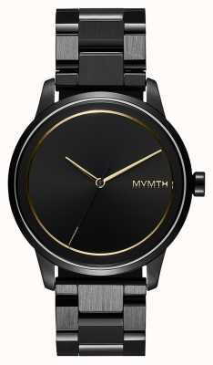 MVMT Profile Unisex Black Plated Stainless Steel Watch 28000181-D