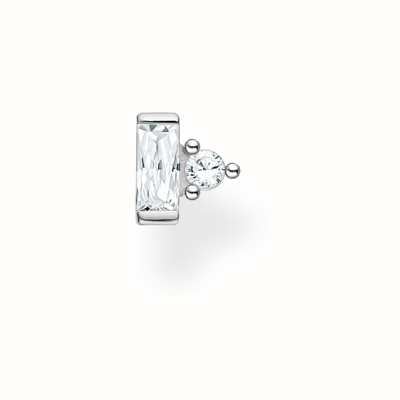 Thomas Sabo Sterling Silver Two Stone Single Stud Earring SCH150324