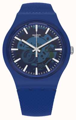 Swatch OCEAN PAY! Blue Silicone Strap SVIN103-5300