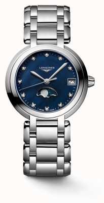 LONGINES PrimaLuna Blue Mother Of Pearl Diamond Moonphase Dial L81154986