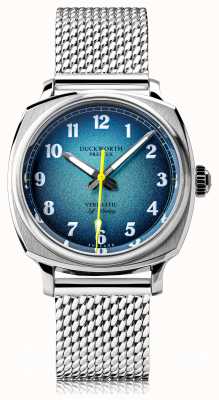 Duckworth Prestex Verimatic | Automatic | Blue Dial | Stainless Steel Mesh Bracelet D891-03-ST