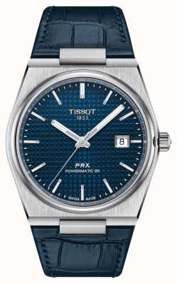 Tissot PRX Auto | Blue Dial | Blue Leather Strap T1374071604100