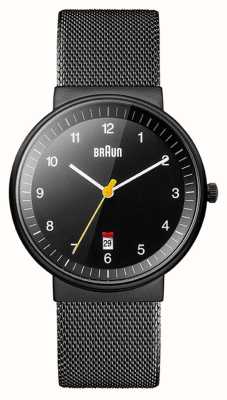 Braun Men's BN0032 Classic Black Plated Watch BN0032BKBKMHG