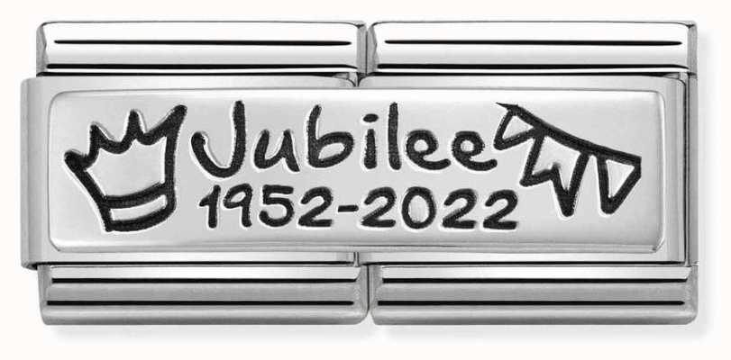 Nomination Composable Double Classic Steel and 925 silver Jubilee Link 330711/09