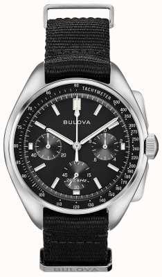 Bulova Archive Series Lunar Pilot Special Edition Black Chronograph 96A225