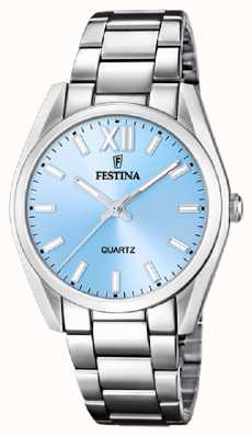 Festina Women's | Blue Dial | Stainless Steel Bracelet F20622/3