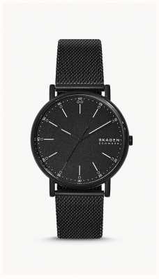 Skagen Men's Signatur Black Monochrome Milanese Mesh Watch SKW6579