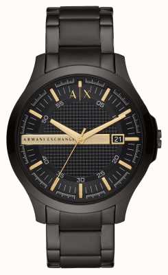 Armani Exchange Men's | Black Dial | Black Stainless Steel Bracelet AX2413
