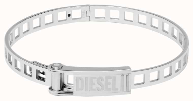 Diesel DIESEL FONT STEEL Men's Bangle-Style Bracelet DX1356040