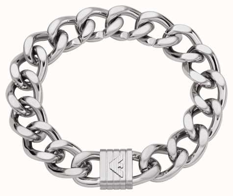 Emporio Armani Men's Stainless Steel Industrial Chain Bracelet EGS2905040