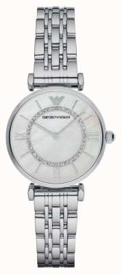 Emporio Armani Women's | Mother-of-Pearl Dial | Stainless Steel Bracelet AR1908