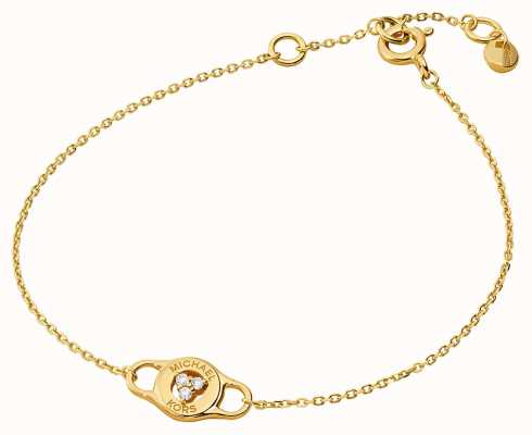Michael Kors KORS BRILLIANCE | Gold Plated Sterling Silver Bracelet MKC1571AN710
