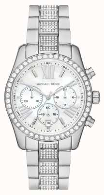 Michael Kors Lexington Women's Crystal set Bezel and Bracelet Watch MK7243