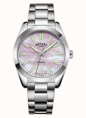 Rotary Women's Henley | Mother-of-Pearl Dial | Stainless Steel Bracelet LB05280/07