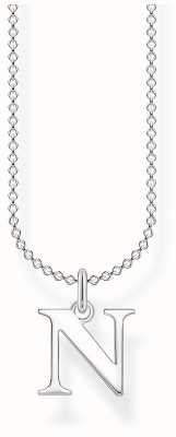 Thomas Sabo Sterling Silver Necklace | 'N' Charm KE2023-001-21-L45V