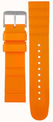 Victorinox Swiss Army Orange Rubber Strap For I.N.O.X 21mm 005429-21MM