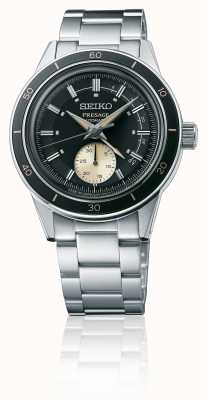 Seiko Presage Style 60s Grey Dial Grey Bezel Watch SSA449J1