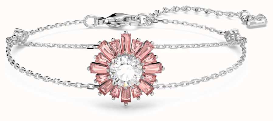 Swarovski Sunshine Bracelet - Pink, Rhodium Plated 5642968