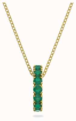 Swarovski Exalta Pendant - Green, Gold-Tone Plated 5644038