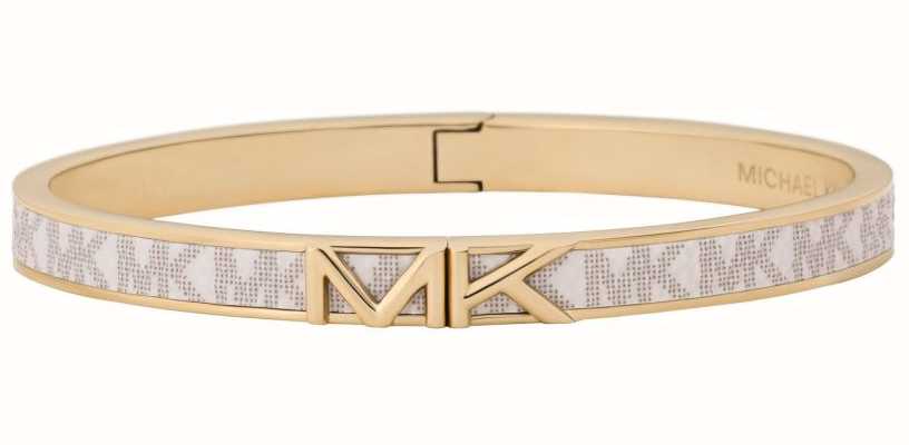 Michael Kors Gold Plated Stainless Steel MK Bangle MKJ7831710 - First ...
