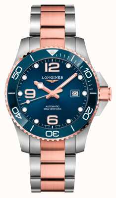 LONGINES HydroConquest Automatic 43mm Blue Dial Two-Tone Watch L37823987