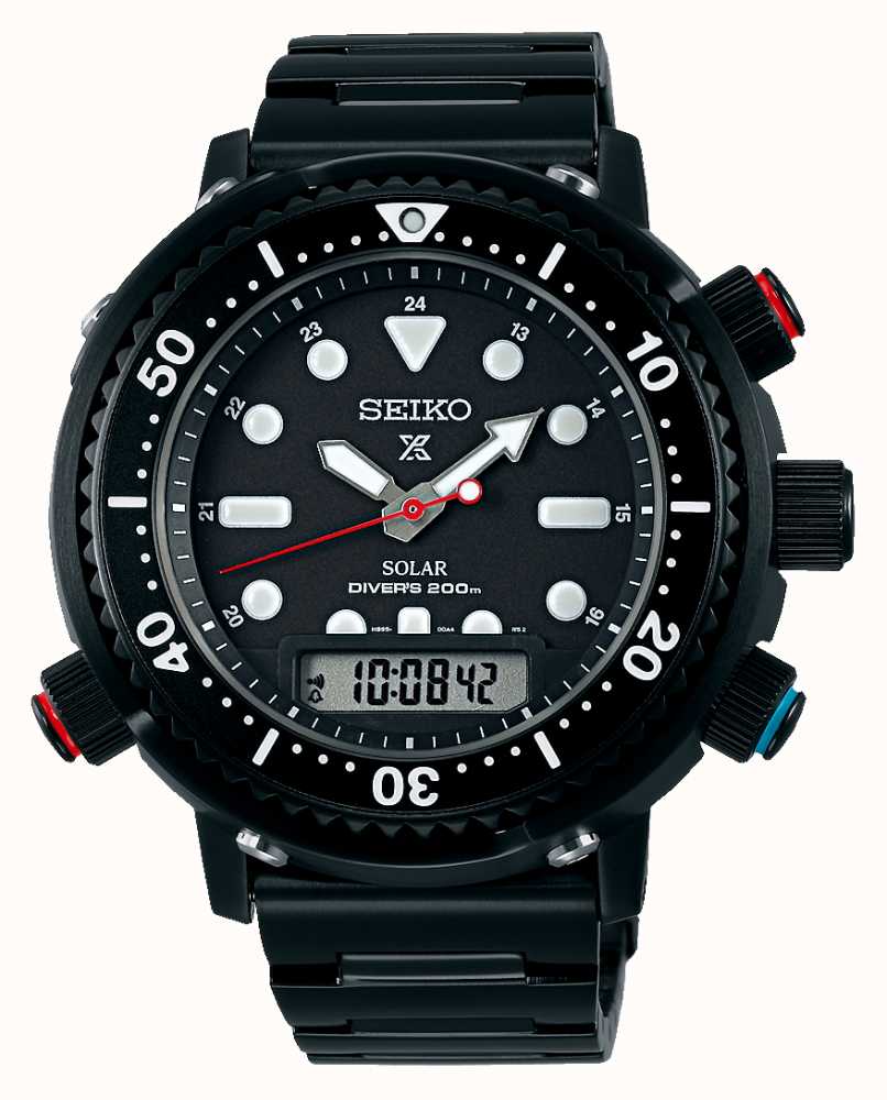 Seiko Prospex Solar 'Commando Arnie' Hybrid Diver's 40th Anniversary  Limited SNJ037P1 - First Class Watches™