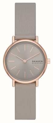 Skagen Signatur Lille Taupe Leather Strap and Dial SKW3060