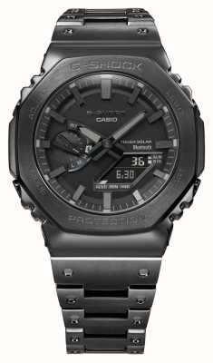 Casio Men's G-Shock Bluetooth Full Metal Black Solar Power Watch With Bracelet GM-B2100BD-1AER