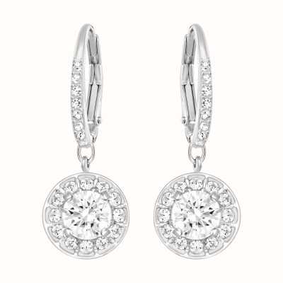 Swarovski Angelic White Crystal Cluster Dangling Earrings 5142721