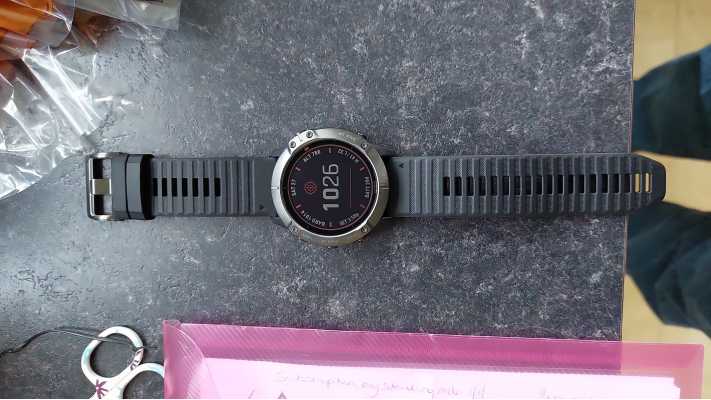 fenix® 6X Pro Solar, Titanium with Vented Titanium Bracelet - Watches from  Dipples UK