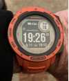 Customer picture of Garmin Instinct Solar GPS Flame Red Rubber Strap 010-02293-20