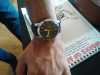 Customer picture of Fossil Men's Grant | Black Chronograph Dial | Brown Leather Strap FS4813