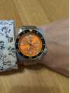 Customer picture of Seiko 5 Sport | Sports | Automatic | Orange Dial | Stainless Steel SRPD59K1