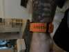 Customer picture of Garmin QuickFit 26 Watch Strap Only, Ember Orange Silicone 010-12864-01