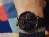 Customer picture of Bering | Classic | Polished Rose Gold | Blue Mesh Bracelet | 14236-367